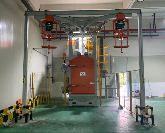 履带抛丸清理机的工作优势，抛丸机供应商来解释